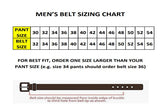 Hickory Brown Leather Belt