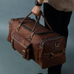 Walker Leather Weekender Bag + Free Toiletry