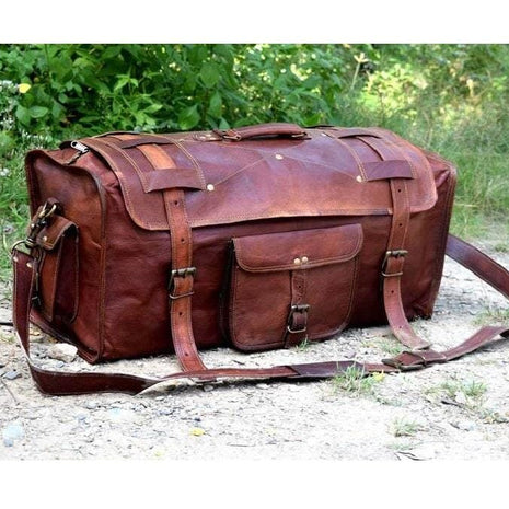 The Peterson Leather Duffle