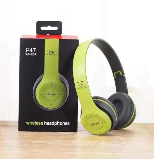 Wireless Headband Bluetooth Headphones Sound Pro
