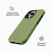 Matcha Bark | Solid Matcha Green iPhone Case