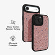 Rose Clay | Pink Paint Splatter iPhone Case