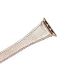 Luxury Double Wrap Rose Gold Leather Apple Watch Band - San Diego