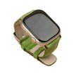 Apple Watch Sheen Green Leather Strap - Boston