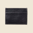 Slim Card Holder Wallet with RFID Protection - Black
