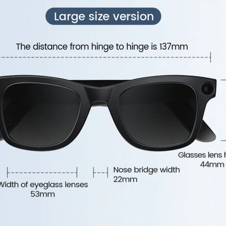 Black sunglasses 