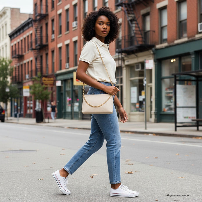 Italian Full-Grain Leather Crossbody Bag | Mantova