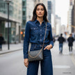 Italian Full-Grain Leather Crossbody Bag | Mantova