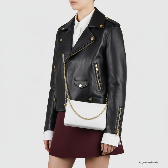 Italian Full-Grain Leather Crossbody Bag | Mantova