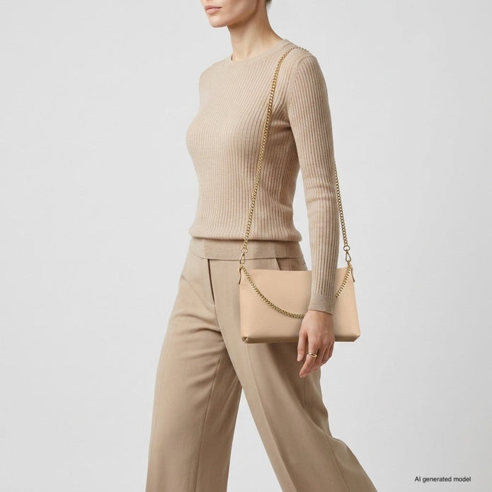 Italian Full-Grain Leather Crossbody Bag | Mantova