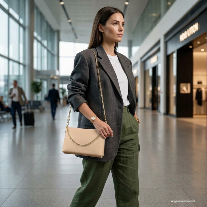 Italian Full-Grain Leather Crossbody Bag | Mantova