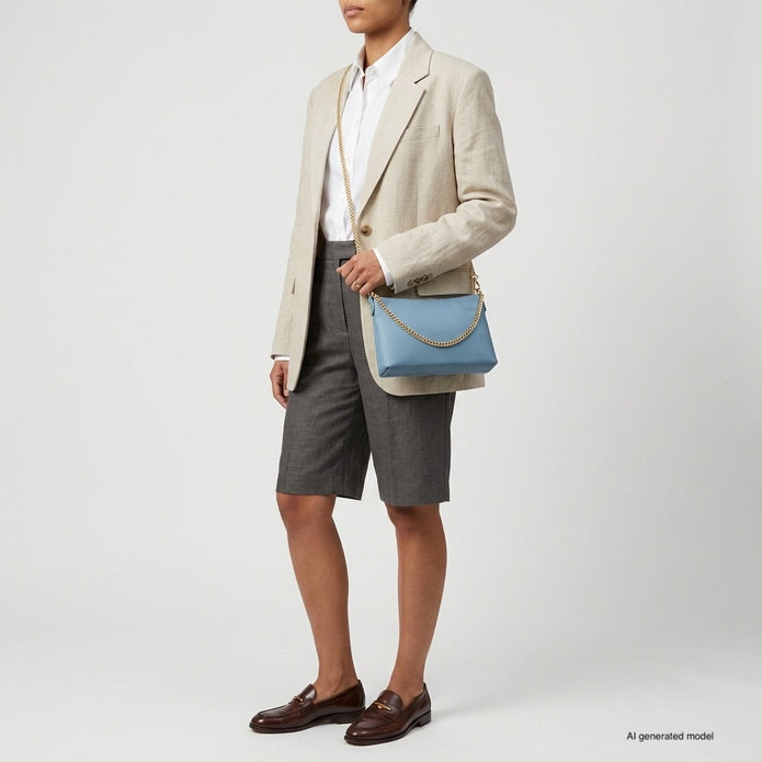 Italian Full-Grain Leather Crossbody Bag | Mantova