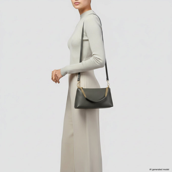 Italian Full-Grain Leather Crossbody Bag | Milano