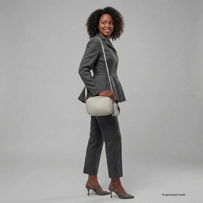 Italian Full-Grain Leather Crossbody Bag | Parma