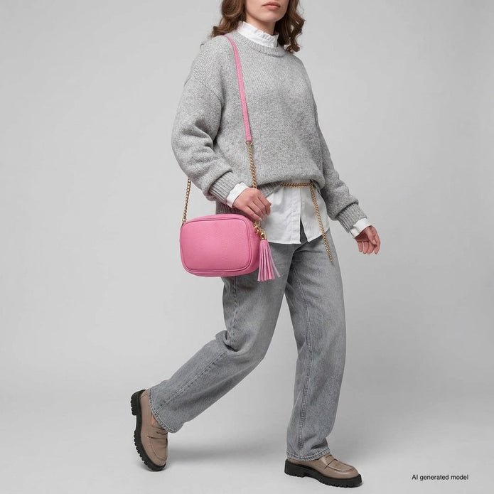 Italian Full-Grain Leather Crossbody Bag | Parma