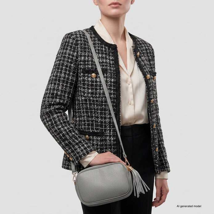 Italian Full-Grain Leather Crossbody Bag | Parma