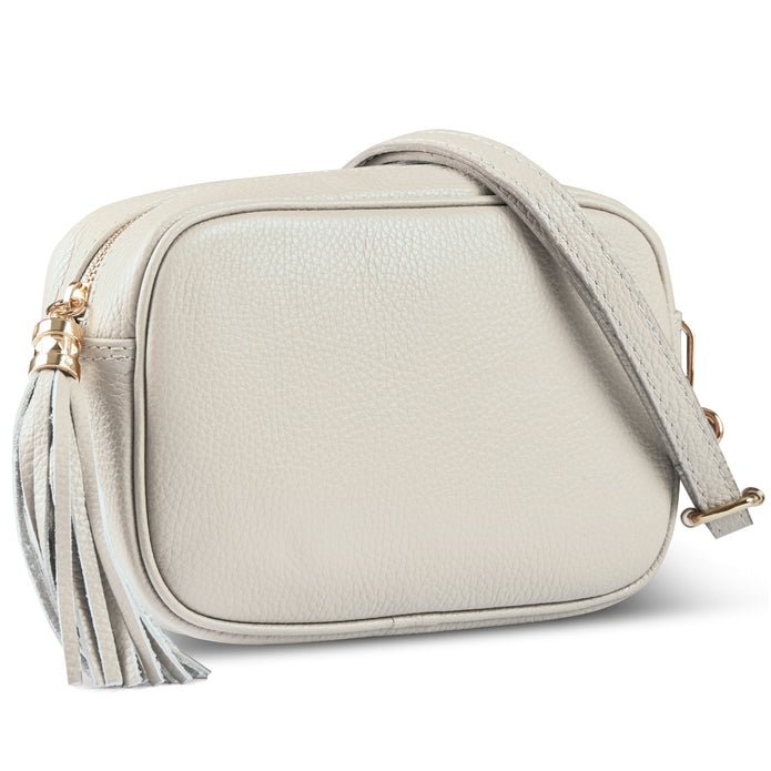 Italian Full-Grain Leather Crossbody Bag | Parma
