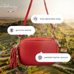 Italian Full-Grain Leather Crossbody Bag | Parma