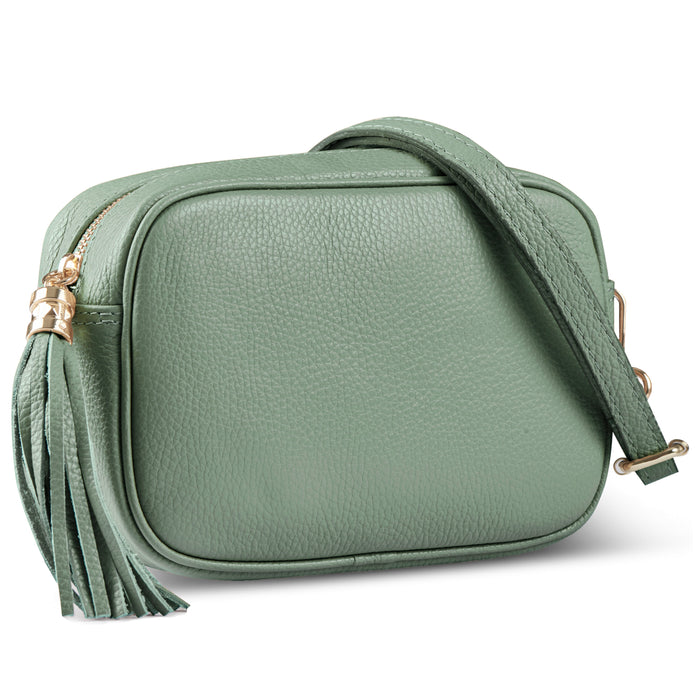 Italian Full-Grain Leather Crossbody Bag | Parma