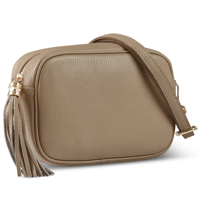 Italian Full-Grain Leather Crossbody Bag | Parma