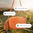 Italian Full-Grain Leather Crossbody Bag | Parma