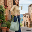 Italian Full-Grain Leather Hobo Bag | Siena