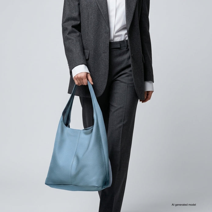 Italian Full-Grain Leather Hobo Bag | Siena