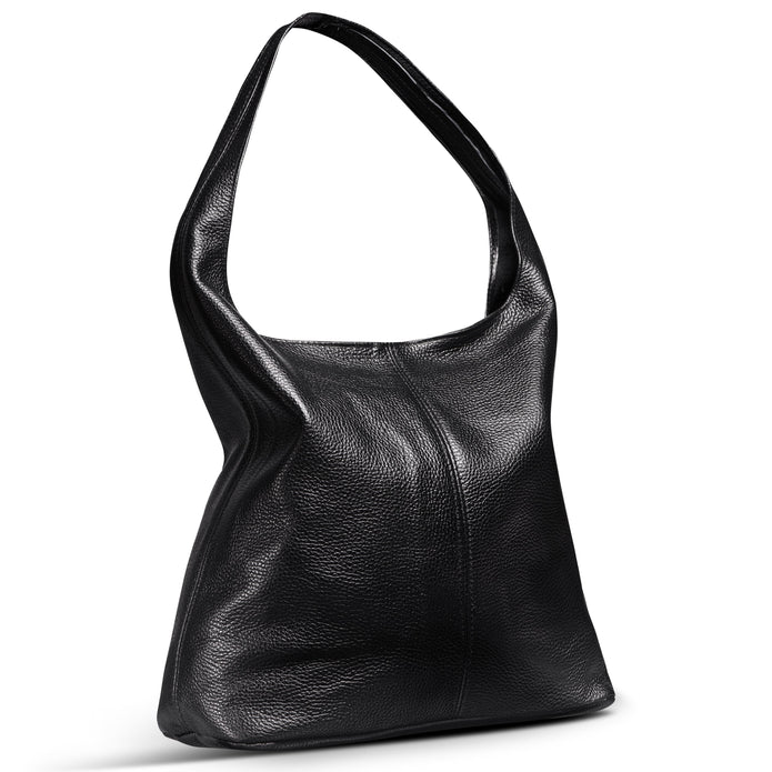 Italian Full-Grain Leather Hobo Bag | Siena