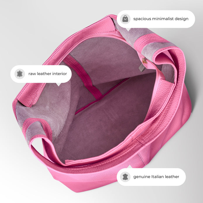 Italian Full-Grain Leather Hobo Bag | Siena