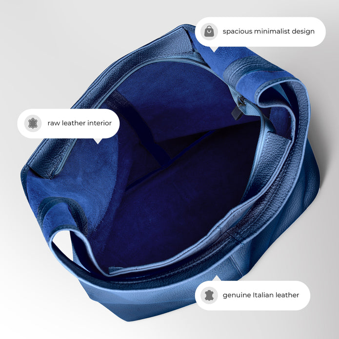 Italian Full-Grain Leather Hobo Bag | Siena