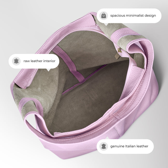 Italian Full-Grain Leather Hobo Bag | Siena