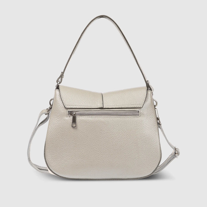 Italian Full-Grain Leather Shoulder Bag | Terni