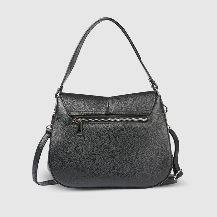 Italian Full-Grain Leather Shoulder Bag | Terni