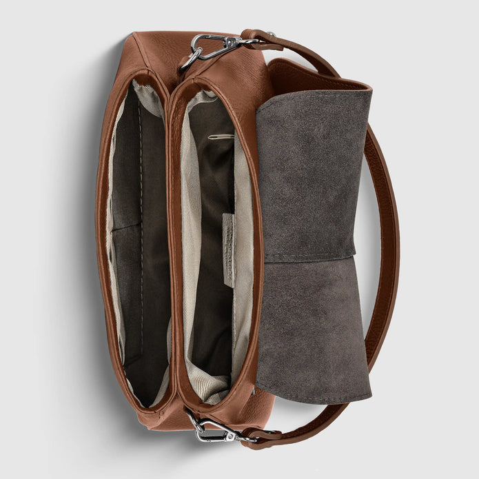 Italian Full-Grain Leather Shoulder Bag | Terni
