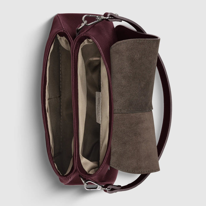 Italian Full-Grain Leather Shoulder Bag | Terni