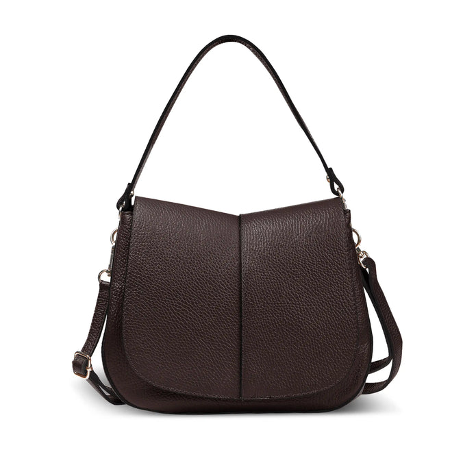 Italian Full-Grain Leather Shoulder Bag | Terni