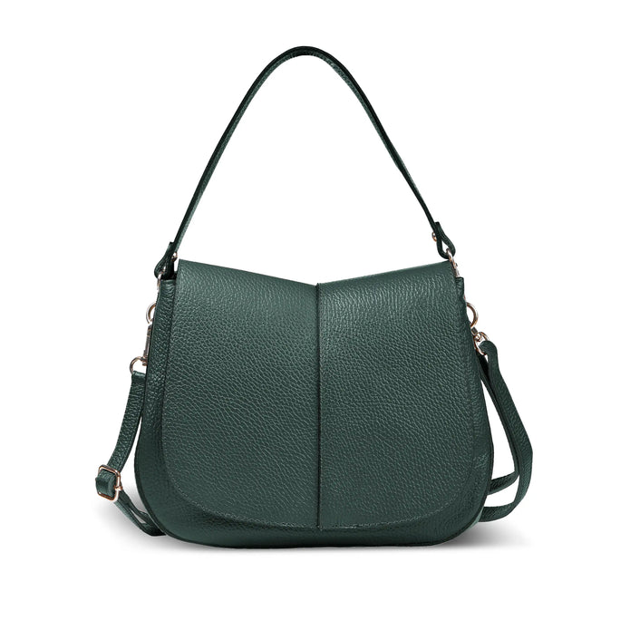 Italian Full-Grain Leather Shoulder Bag | Terni