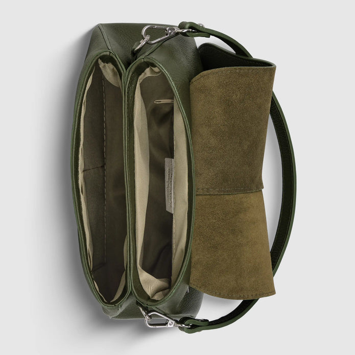 Italian Full-Grain Leather Shoulder Bag | Terni