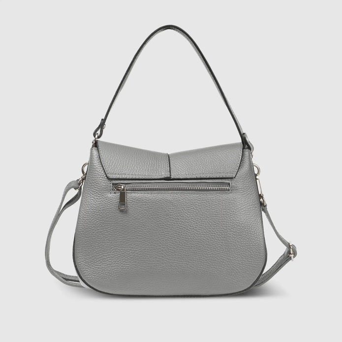 Italian Full-Grain Leather Shoulder Bag | Terni