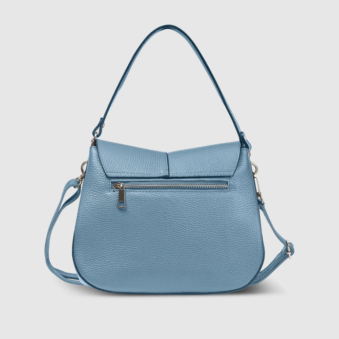 Italian Full-Grain Leather Shoulder Bag | Terni