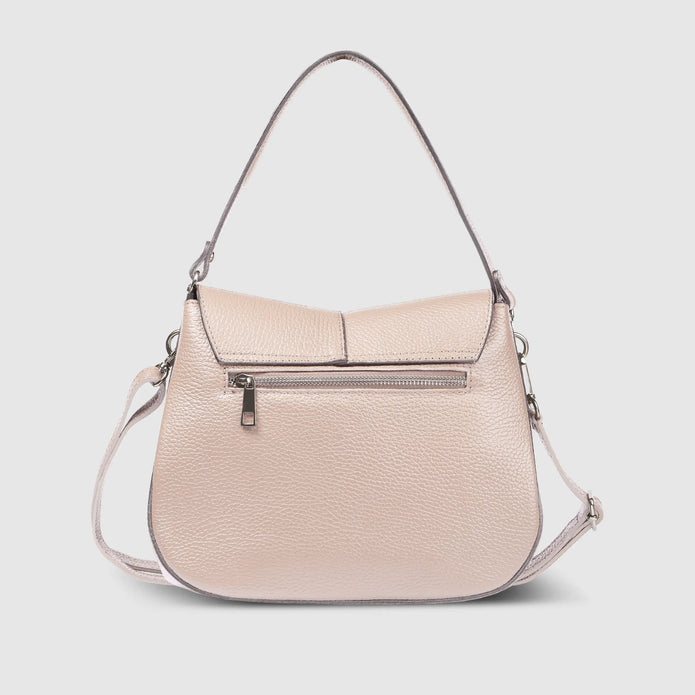 Italian Full-Grain Leather Shoulder Bag | Terni