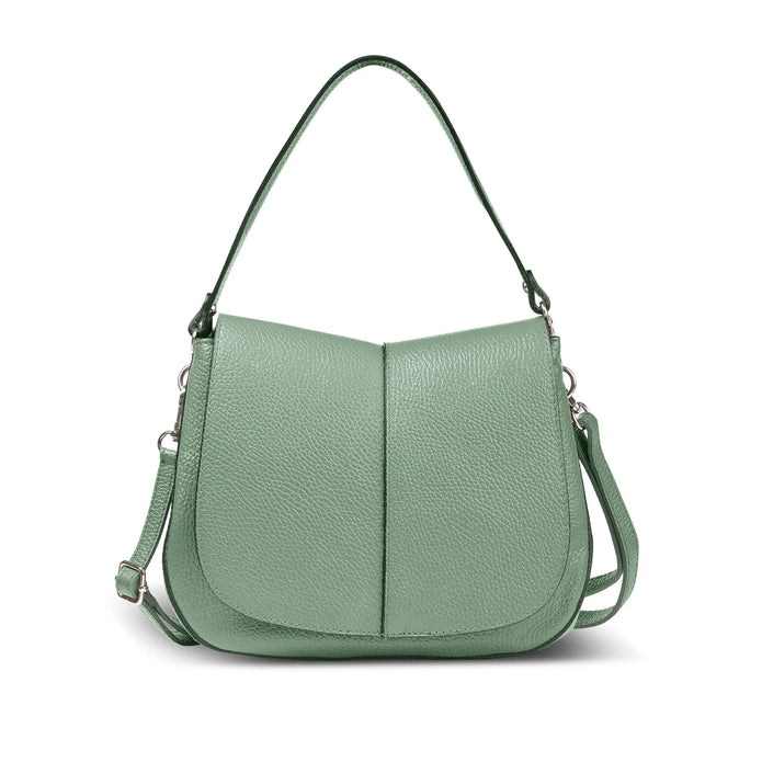 Italian Full-Grain Leather Shoulder Bag | Terni