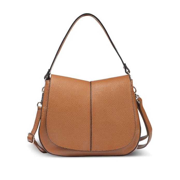 Italian Full-Grain Leather Shoulder Bag | Terni