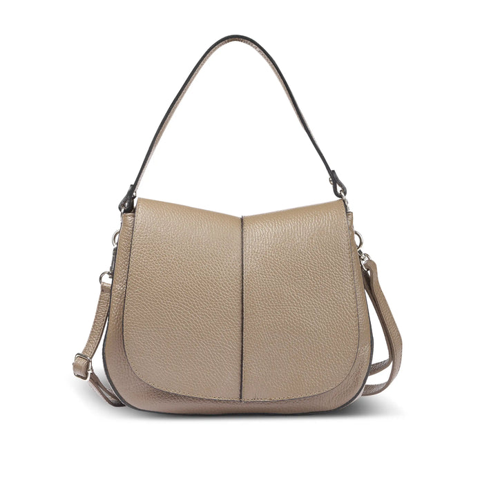 Italian Full-Grain Leather Shoulder Bag | Terni