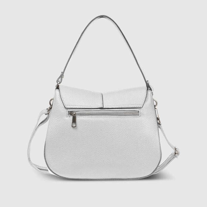 Italian Full-Grain Leather Shoulder Bag | Terni