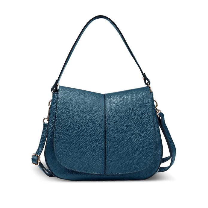 Italian Full-Grain Leather Shoulder Bag | Terni