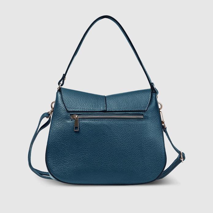 Italian Full-Grain Leather Shoulder Bag | Terni