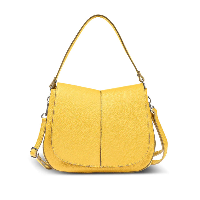 Italian Full-Grain Leather Shoulder Bag | Terni