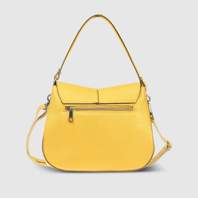 Italian Full-Grain Leather Shoulder Bag | Terni