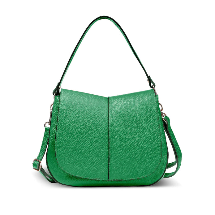 Italian Full-Grain Leather Shoulder Bag | Terni